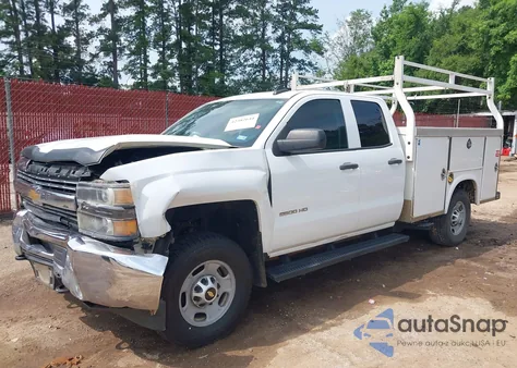 2016 Chevrolet Silverado 2500Hd Wt from USA, damaged, VIN 1GC2KUEG0GZ118779